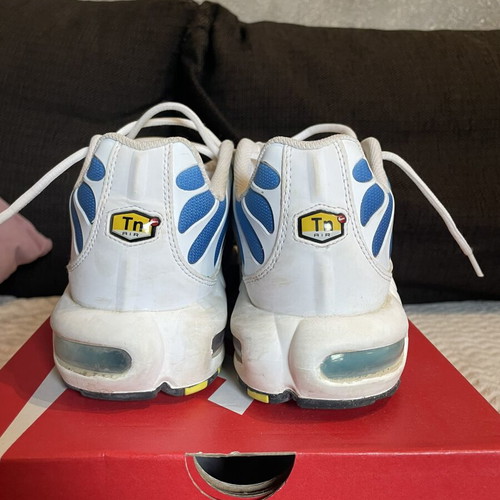 Nike Air Max Plus TN sneakers blue and white, size 43