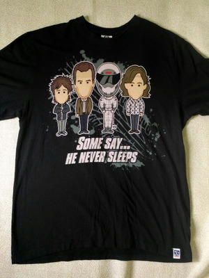 TINY IDOLS 2009 T-shirt μεγάλο μέγεθος, σε πολύ καλή κατάσταση, μαύρο