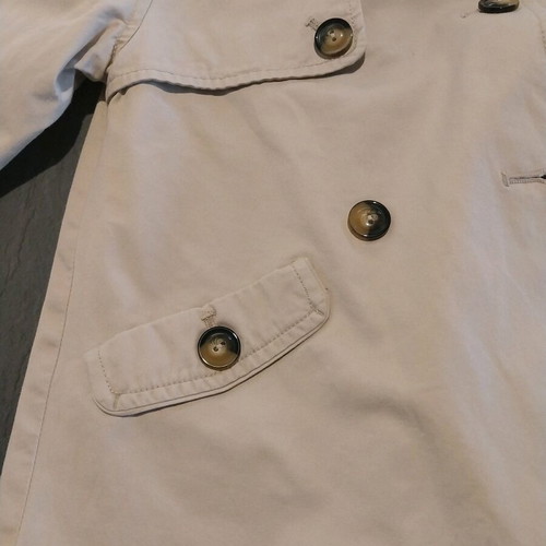 Zara kids trench coat 6 years like new, beige