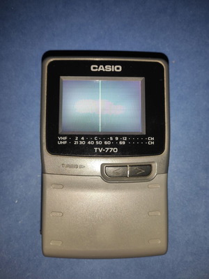 Casio TV-770N φορητή αναλογική τηλεόραση σαν καινούργιο