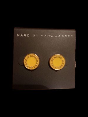 Σκουλαρίκια Marc by Marc Jacobs κίτρινα τρυπητά καινούργια