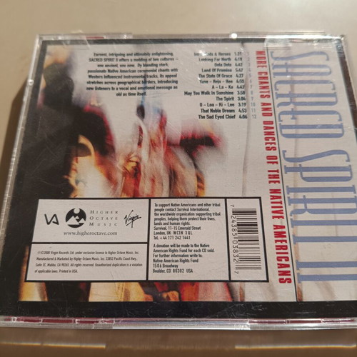 Sacred Spirit II CD like new, electronic music