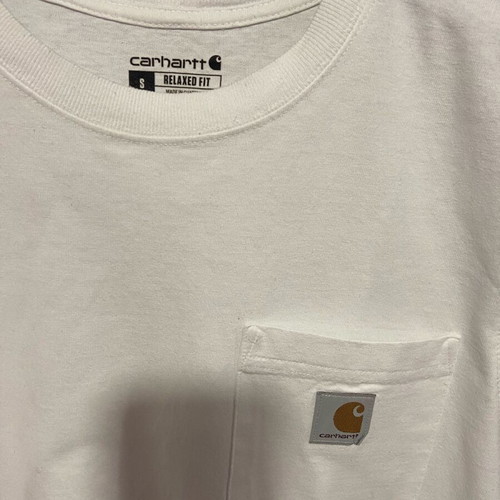 Carhartt Wip men's white t-shirt like new, size S