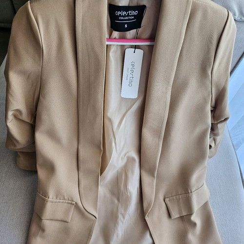 Celestino women's jacket new, size S 36, beige