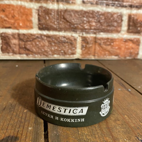 Demestixa Achaia Clauss ashtray used, green color