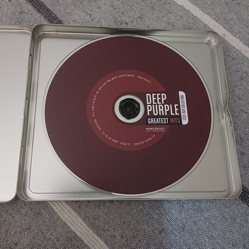 Deep Purple Greatest Hits CD steel box