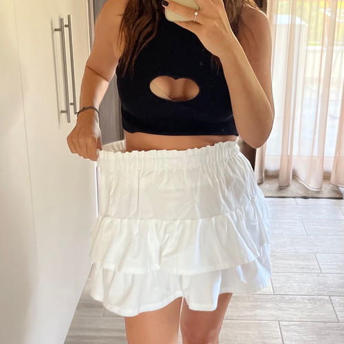 Nanadoo skirt one size like new, white