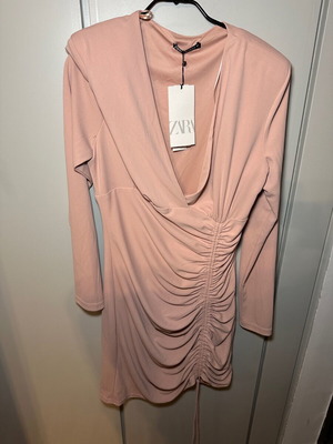 Zara pink dress new with tags XL