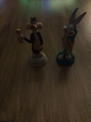 Φιγούρες Bugs Bunny και Sylvester