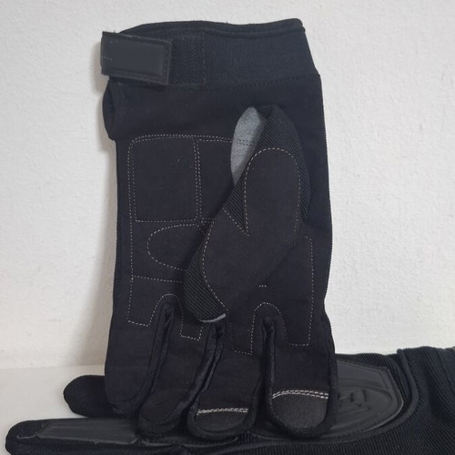 FM motorcycle gloves black size XL new