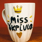 Polymer clay mug new