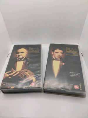 VHS The Godfather I&II σαν καινούργιο