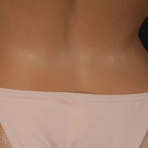 Two-piece bikini new, pink peach, size M