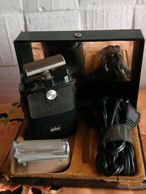 vintage ξυριστική μηχανή Braun Sixtant S