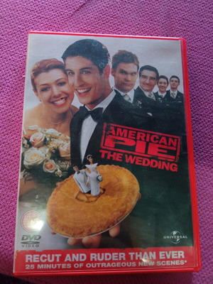 American Pie The Wedding DVD like new, comedy, subbed