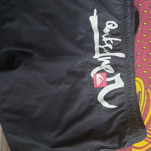 Quiksilver swim shorts size S black like new