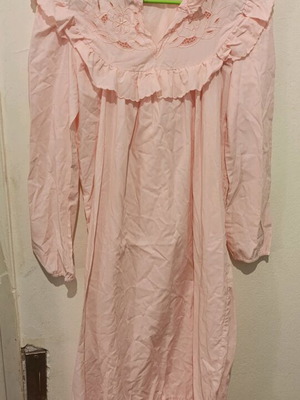 Vintage Optima nightgown pink size 10y like new