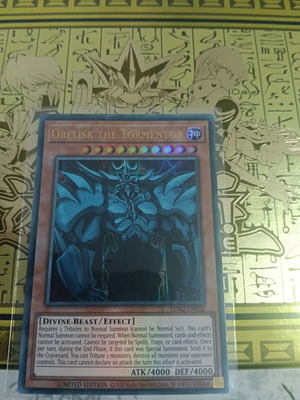 Obelisk the Tormentor Limited Edition card new