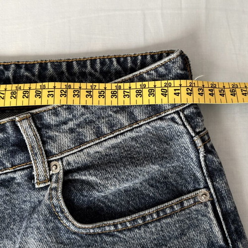 High-waisted jeans H&M blue like new, size XL