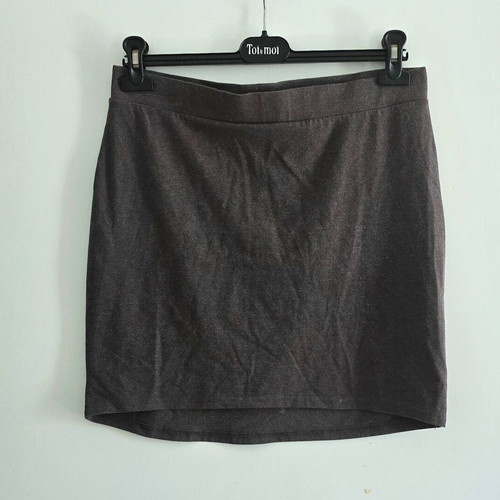 H&M Basic skirt, size Large, gray
