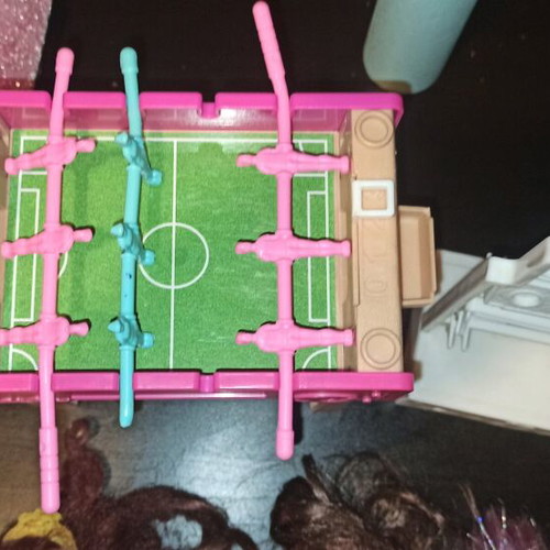 Barbie and other toys used, in moderate condition