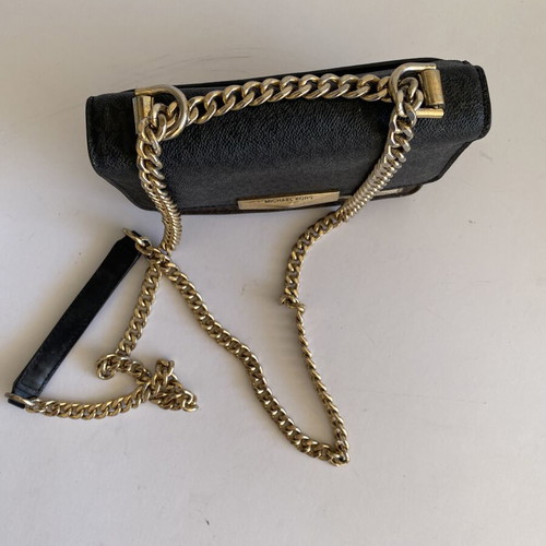 Michael Kors shoulder bag used, brown and black monogram