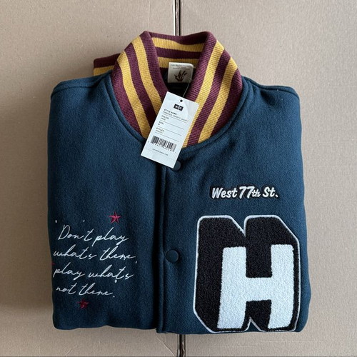 HUF x Miles Davis Pangaea Varsity Jacket new, men's size L, wool blend
