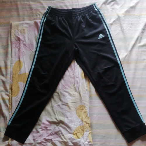 Adidas set like new, black and turquoise, size M
