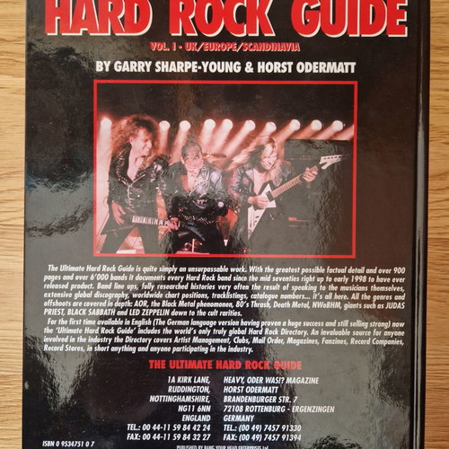 The Ultimate Hard Rock Guide book like new