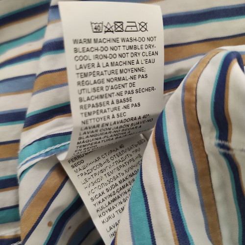 Paul and Shark men's shirt No 41 /L like new, multicolored