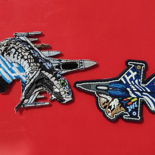 Military Air Force Patches F-16C/D Viper and Demo Team Zeus new