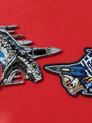Military Air Force Patches F-16C/D Viper and Demo Team Zeus new