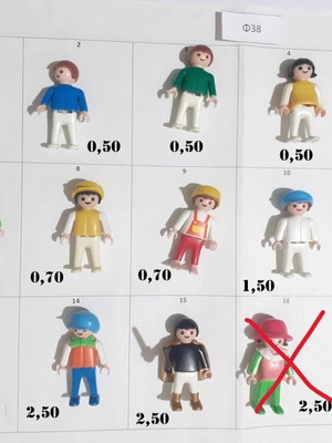 Playmobil children's figures like new