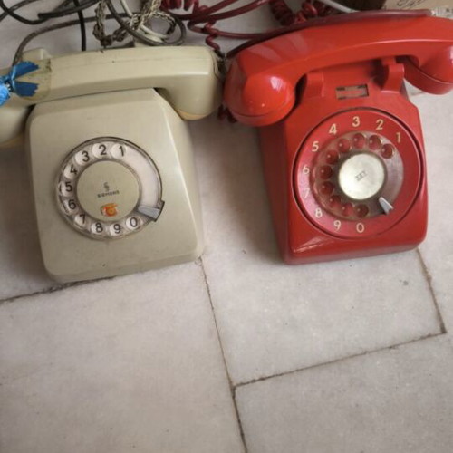 Siemens vintage collectible phones used, sold together