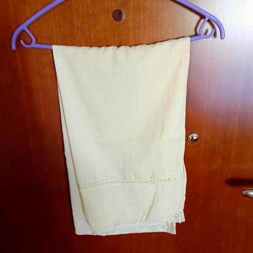 Two women's scarves, one silk, like new