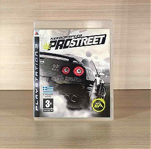 Need for Speed PROSTREET PS3 κομπλέ με manual