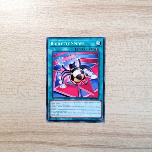 Yu-Gi-Oh! Roulette Spider Spell Card near mint