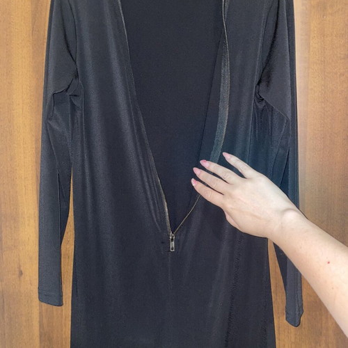 No Stress maxi dresses, pack of 2, front zipper, slit hem
