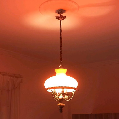 Vintage mid-century modern ceiling light used 1960