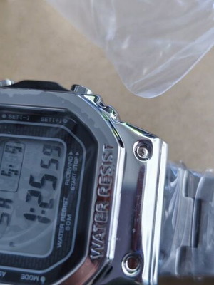 SANDA 2162 Stainless Metal Watch Silver New