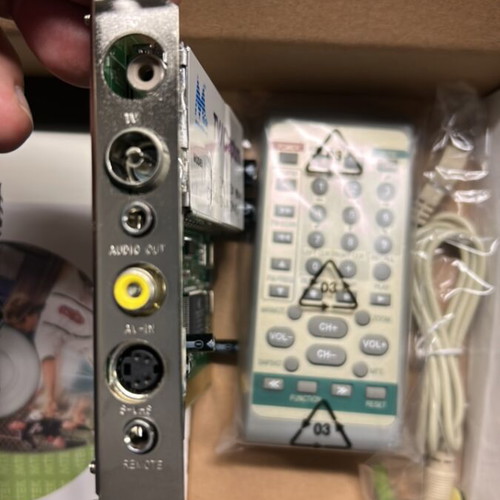 Vintage TV Capture Card PCI new, in box