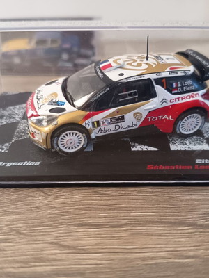 Μινιατούρα Citroen DS3 αγωνιστικό από τη σειρά Πρωταθλητές των Rallye, σαν καινούργιο
