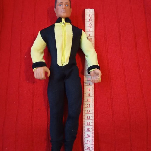 Action Man Scuba Diver collectible figure used, Hasbro 1993