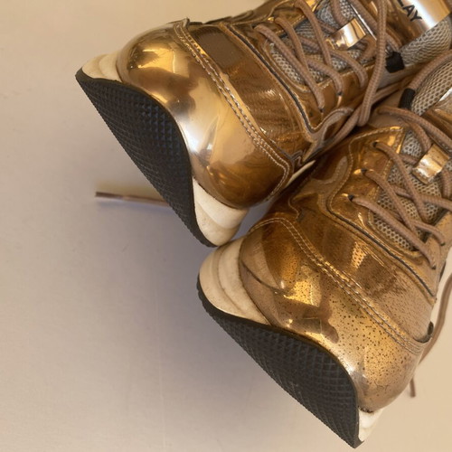 Replay women's sneakers size 39 used, gold