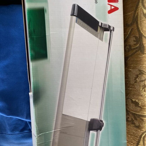 Sigma paper cutter with sliding blade like new