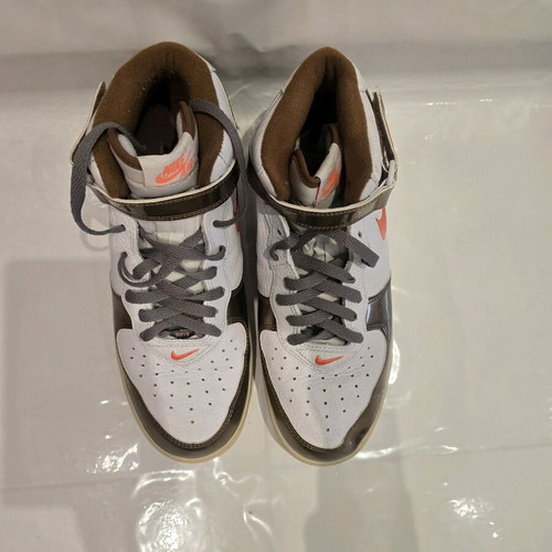 Air Force 1 Mid QS "Ale Brown" sneakers like new, size 43, white