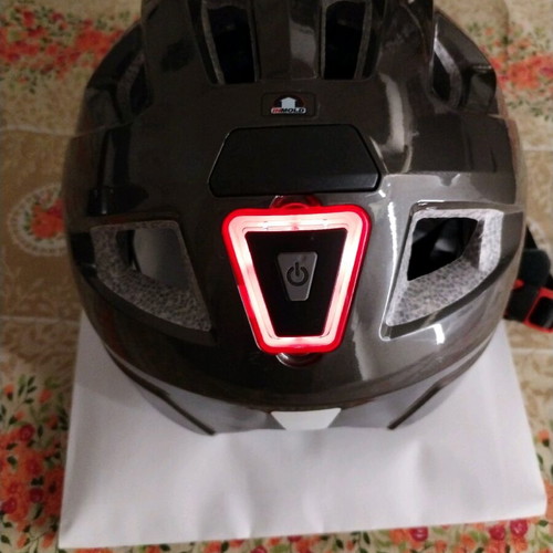Bikemate S/M bicycle helmet with built-in LED light new