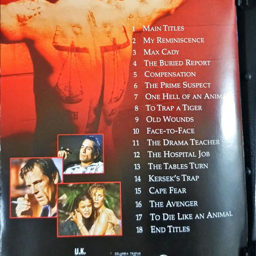 Cape Fear DVD like new, thriller with subtitles