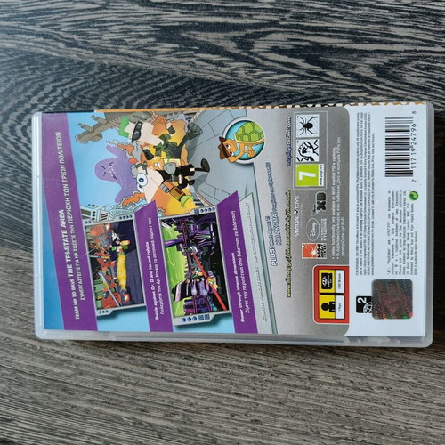 Phineas and Ferb Across the 2nd Dimension PSP game used