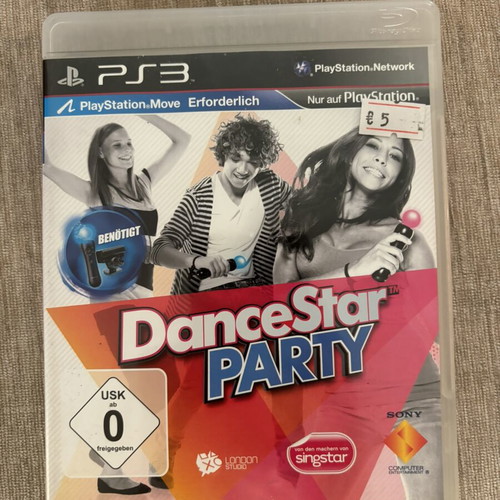 Dance Star Party PlayStation 3 PS3 game used, complete